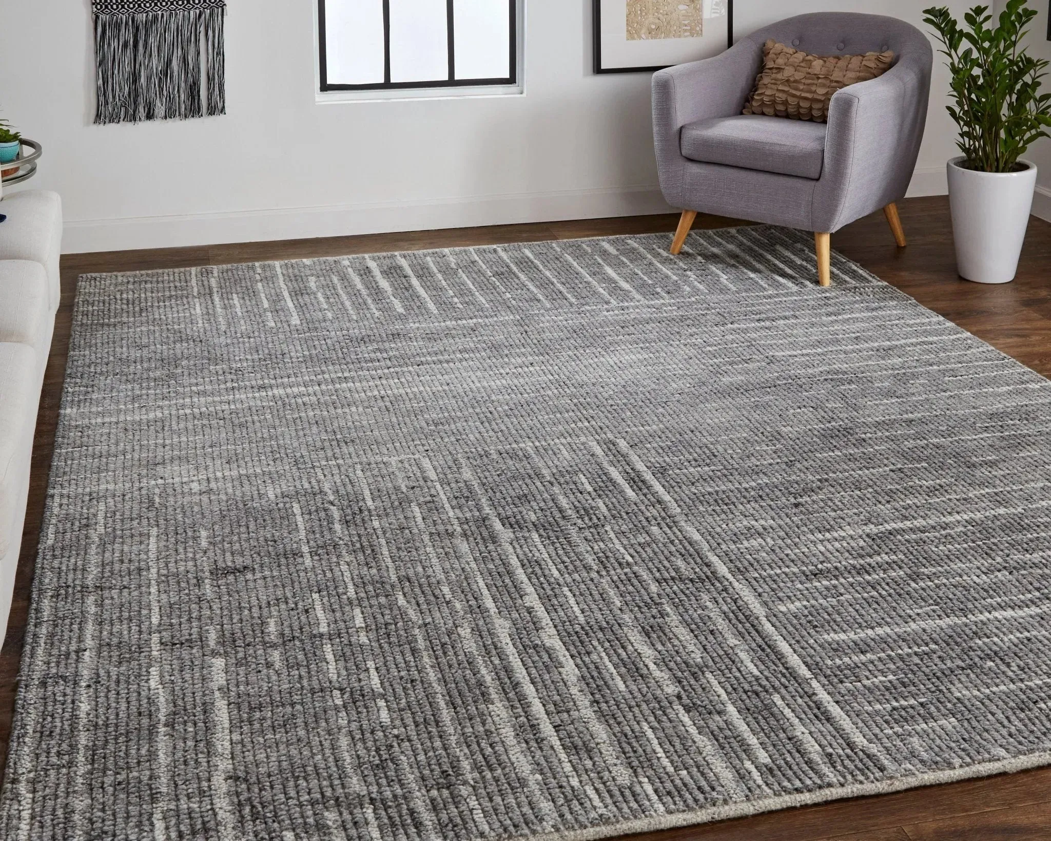 Alford ALF6913F Charcoal Rug