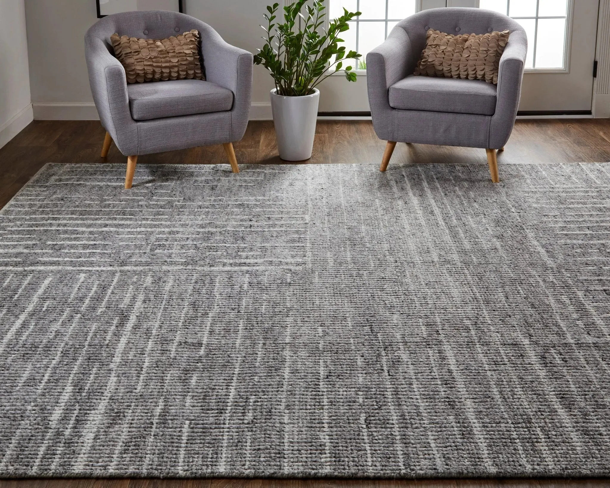 Alford ALF6913F Charcoal Rug