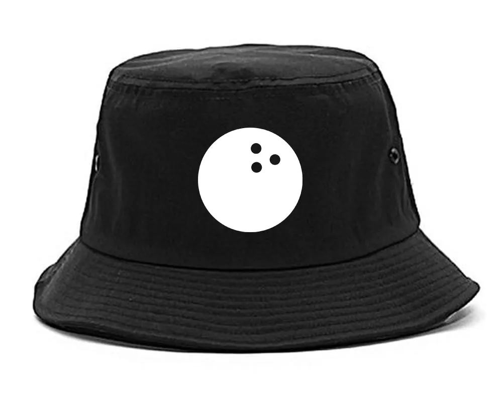 Bowling Ball Chest Mens Bucket Hat