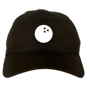 Bowling Ball Chest Mens Dad Hat Baseball Cap