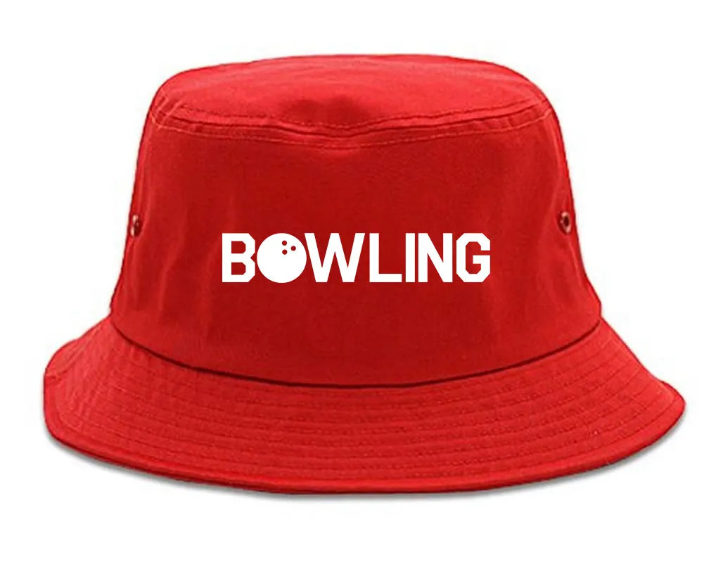 Bowling Mens Bucket Hat