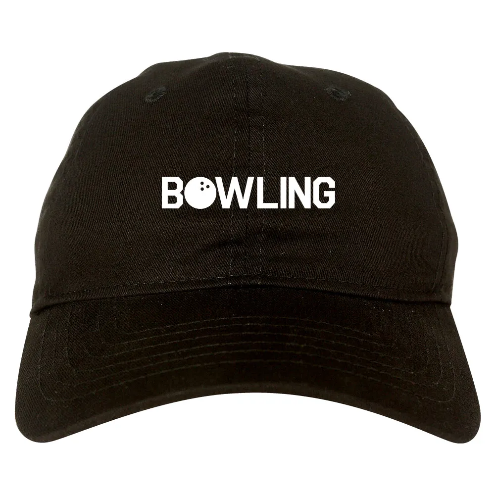 Bowling Mens Dad Hat Baseball Cap