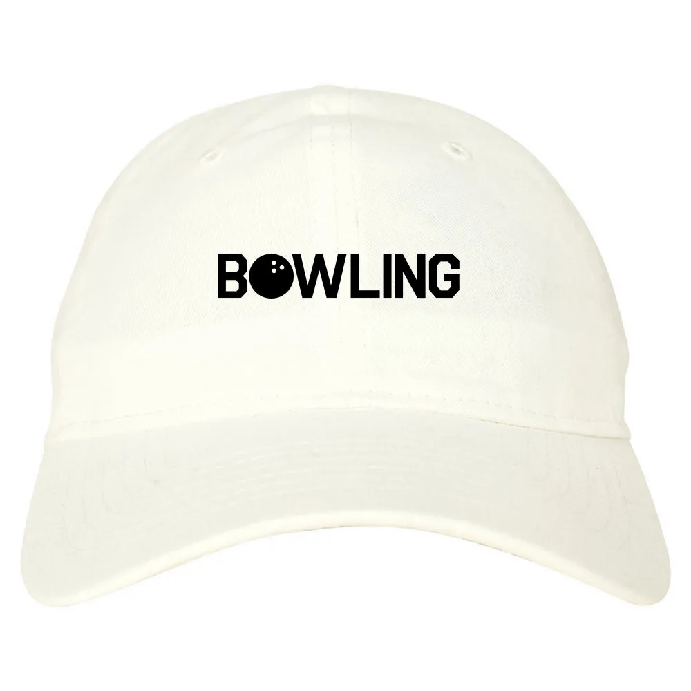 Bowling Mens Dad Hat Baseball Cap