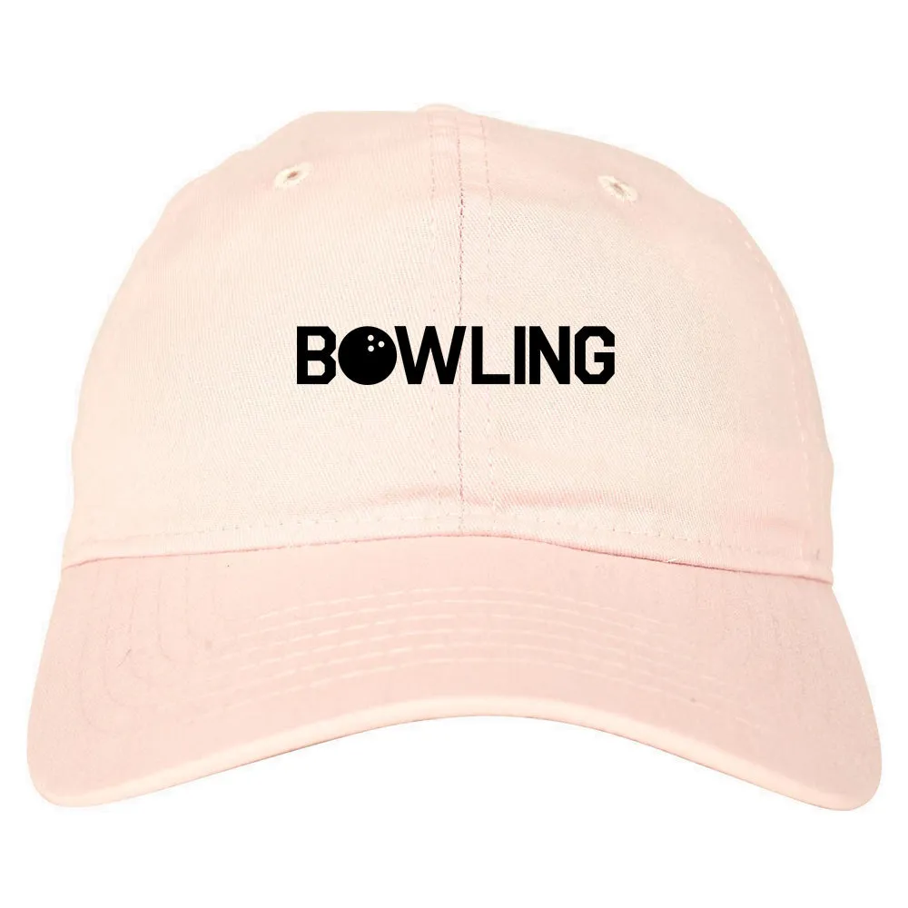 Bowling Mens Dad Hat Baseball Cap