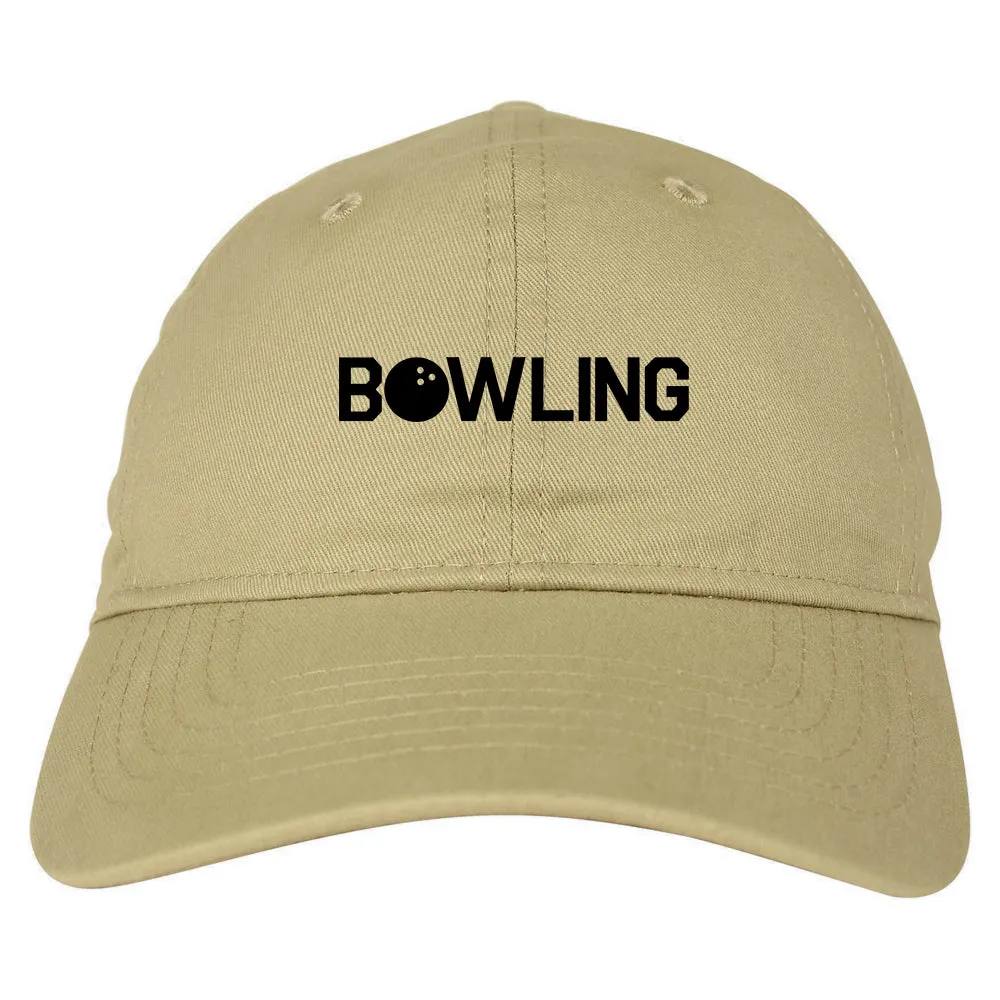 Bowling Mens Dad Hat Baseball Cap