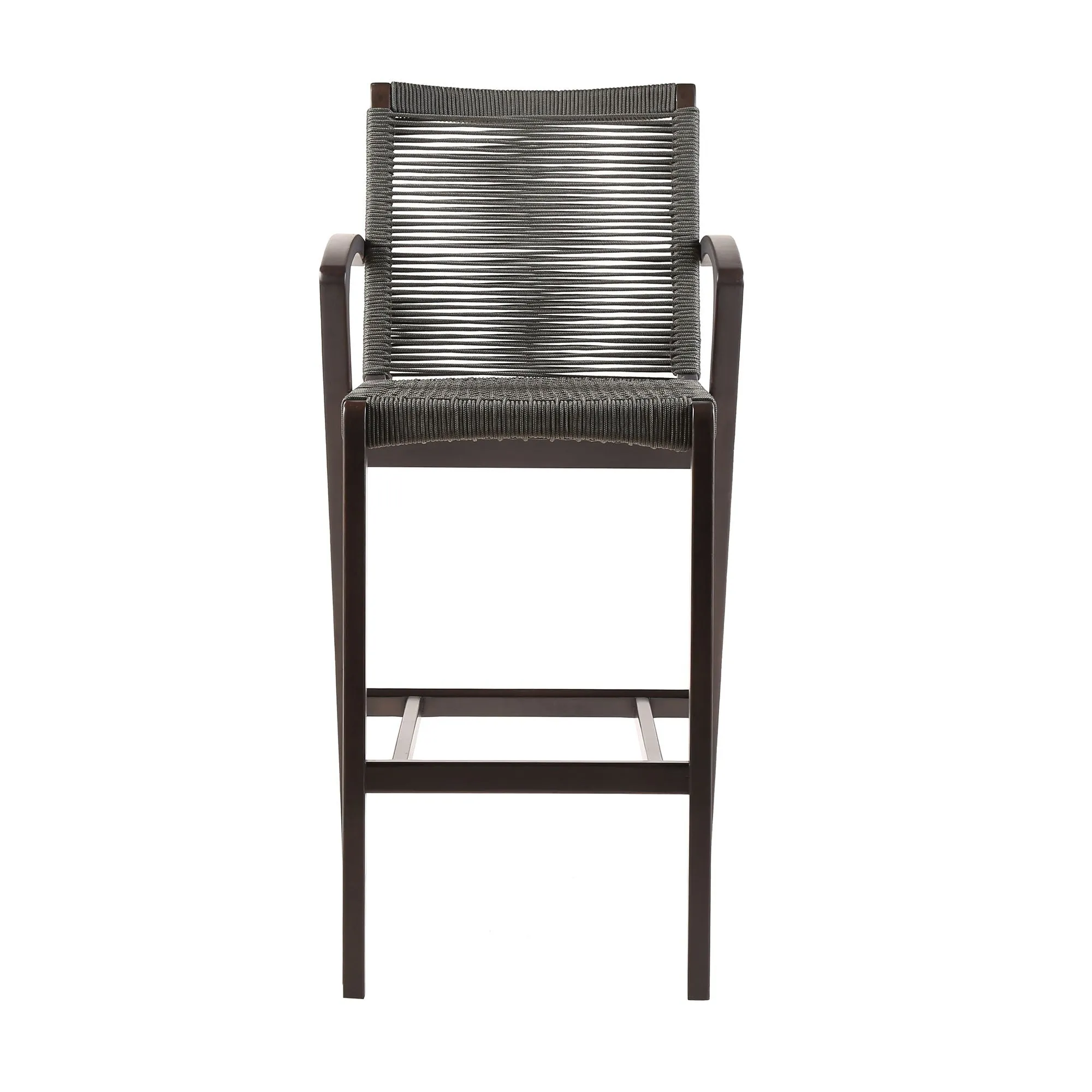 Brielle - Outdoor Rope Counter And Bar Height Stool