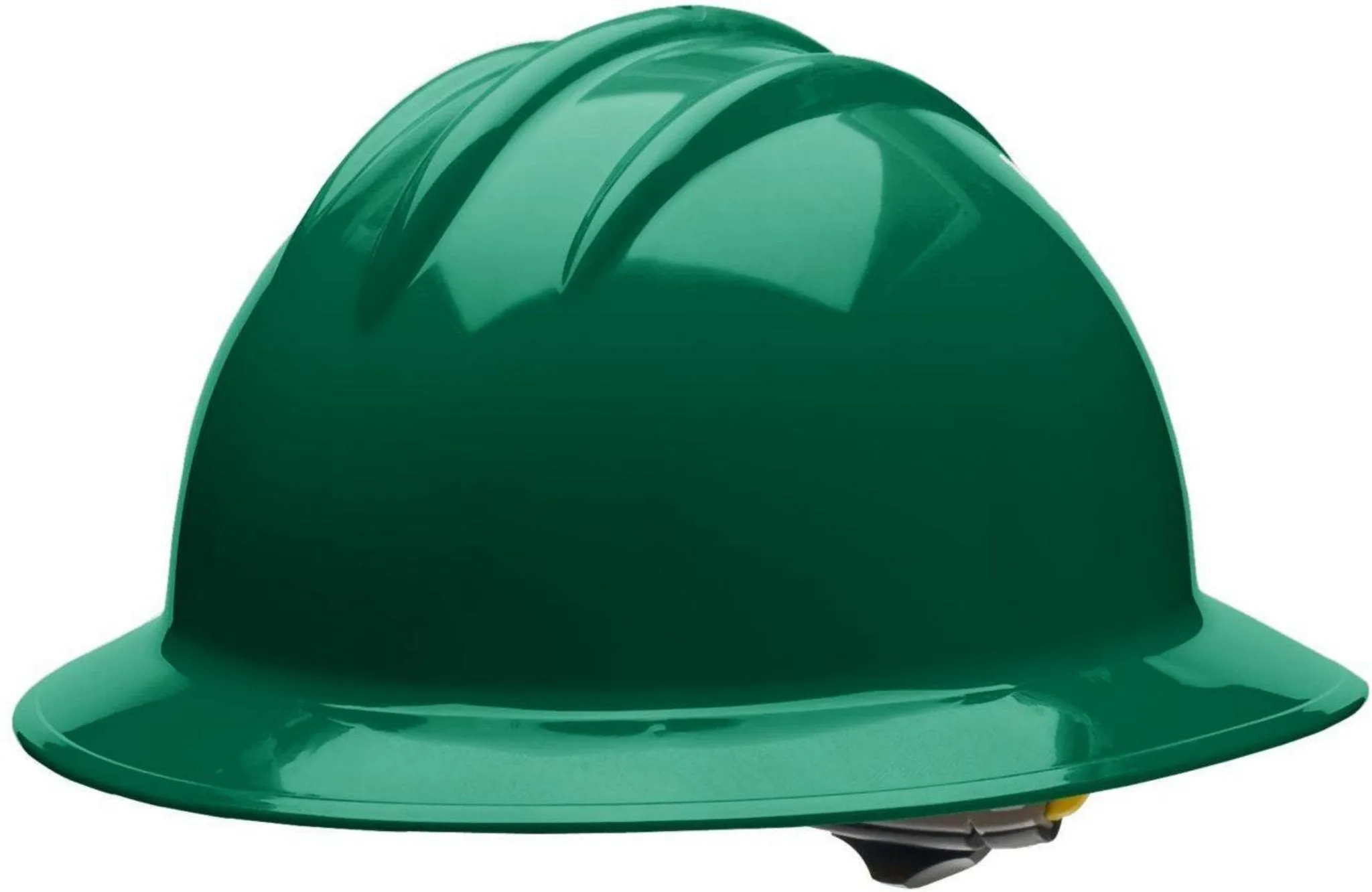 Bullard C33 33FGR 6pt Ratchet Classic Full Brim Style Hard Hat, Forest Green, 1 Each