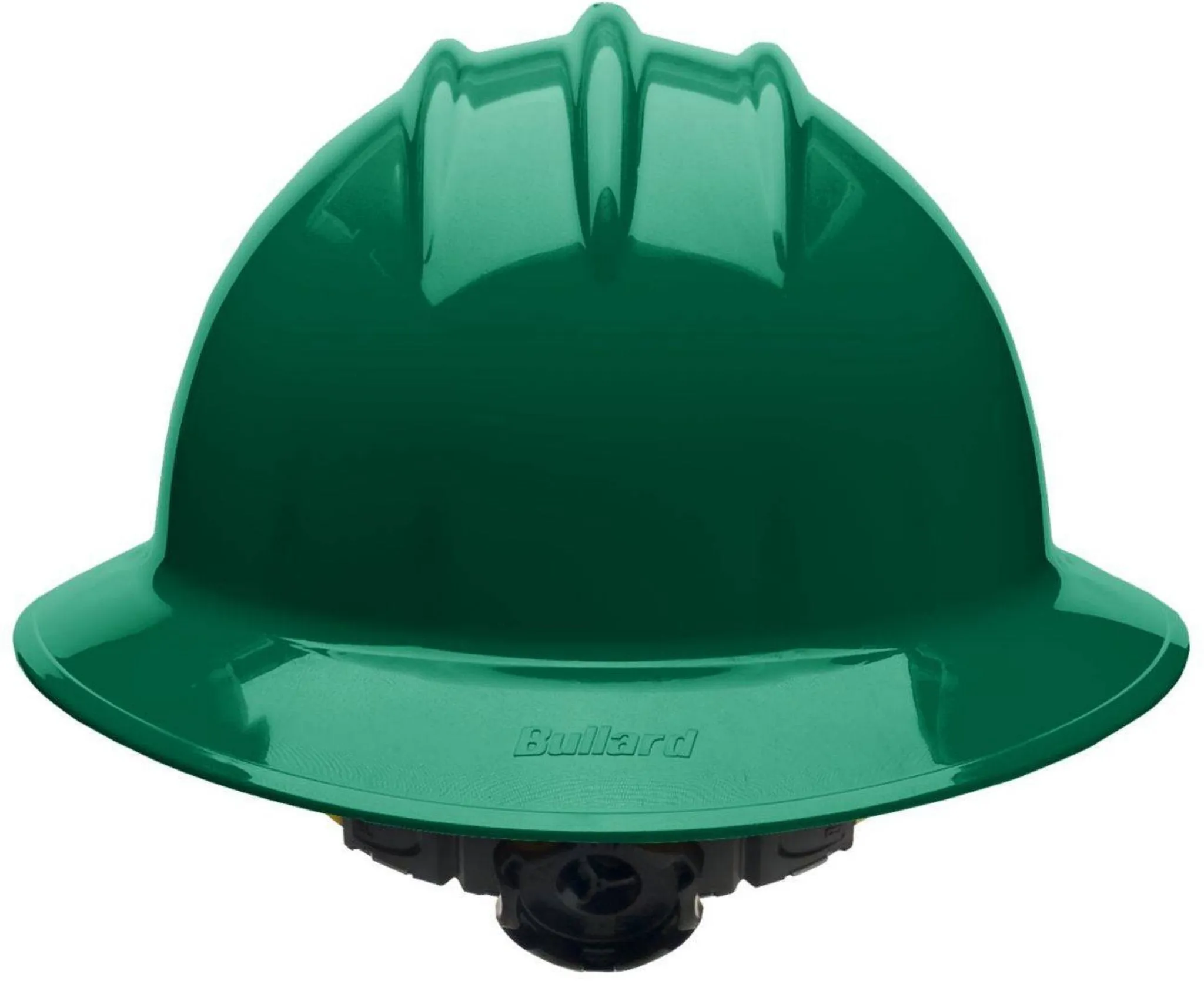 Bullard C33 33FGR 6pt Ratchet Classic Full Brim Style Hard Hat, Forest Green, 1 Each