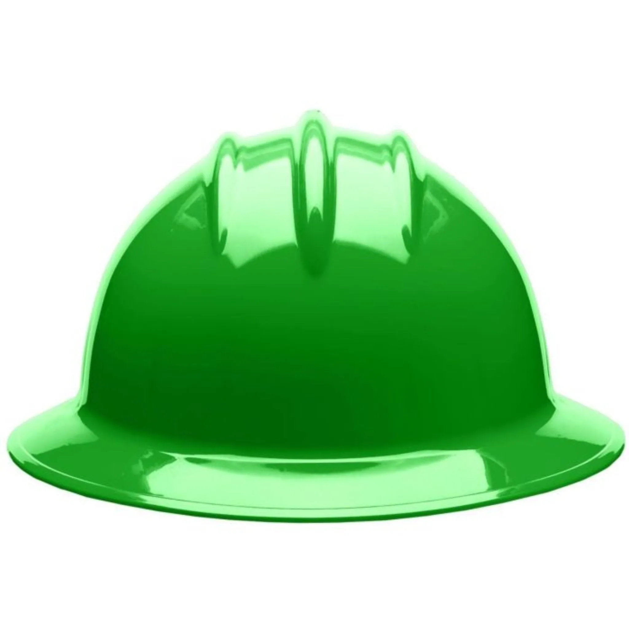 Bullard C33 33HGR 6pt Ratchet Classic Full Brim Style Hard Hat, Hi-Viz Green, 1 Each