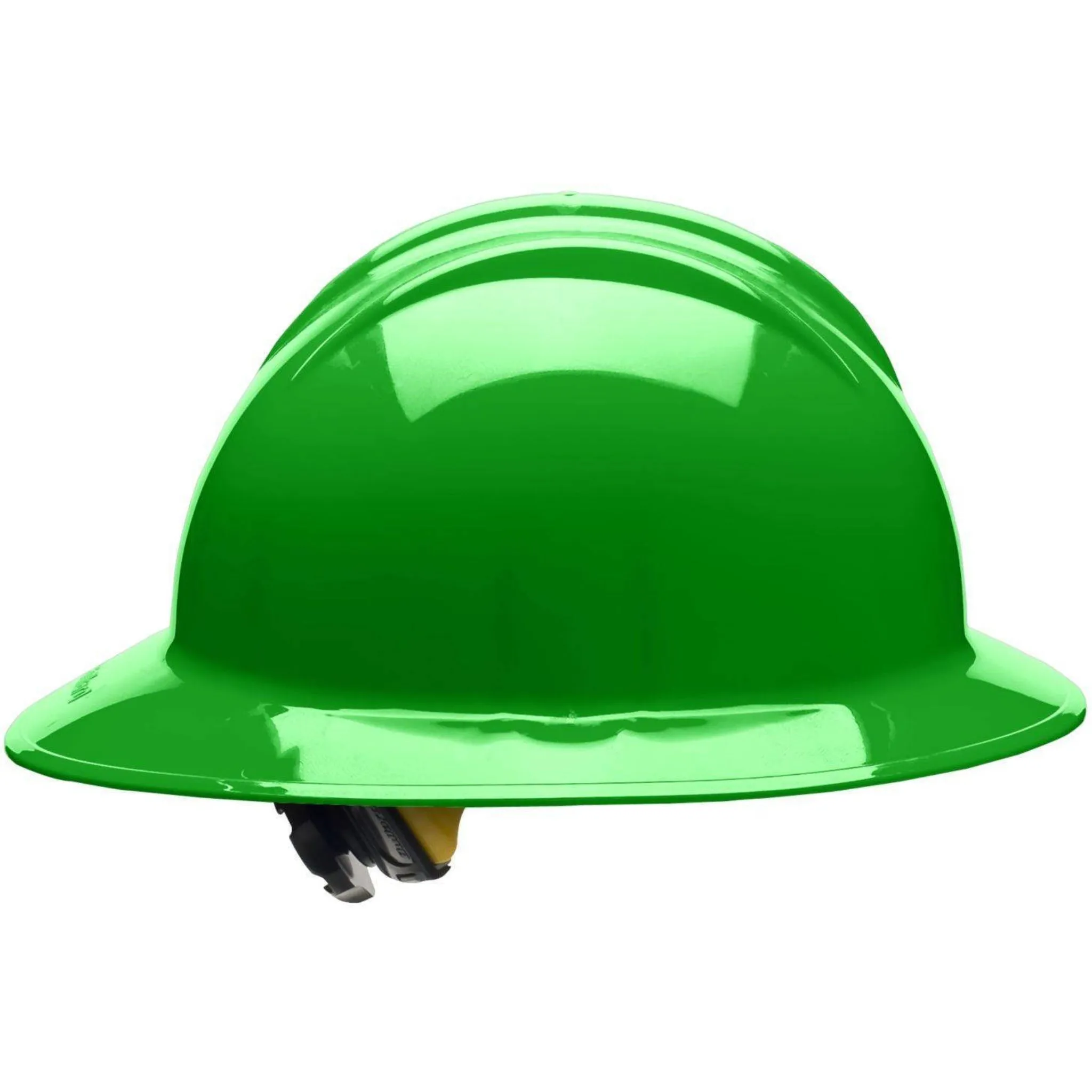 Bullard C33 33HGR 6pt Ratchet Classic Full Brim Style Hard Hat, Hi-Viz Green, 1 Each