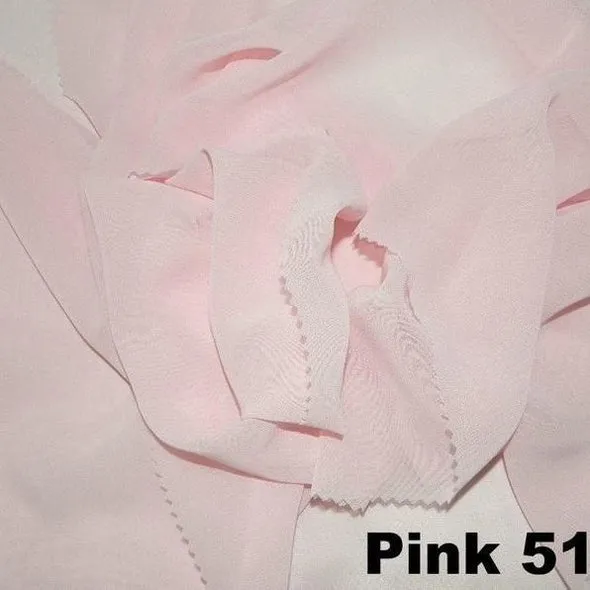 Chiffon Drapery Panels (54" Wide) / 73 Colors