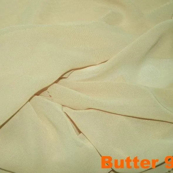 Chiffon Drapery Panels (54" Wide) / 73 Colors