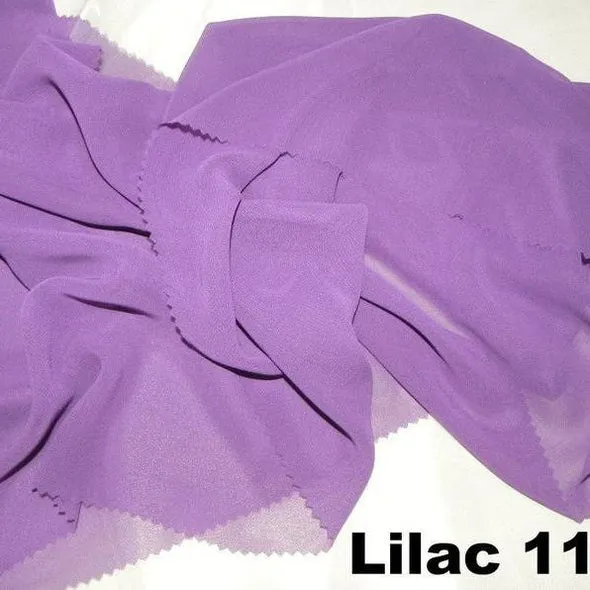 Chiffon Drapery Panels (54" Wide) / 73 Colors