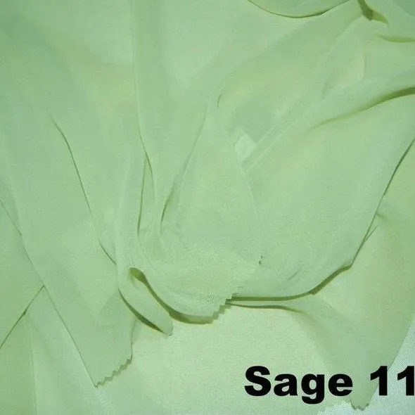 Chiffon Drapery Panels (54" Wide) / 73 Colors