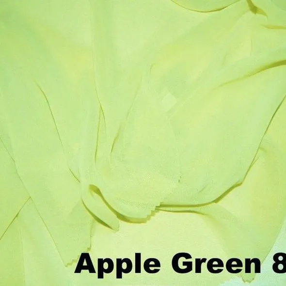 Chiffon Drapery Panels (54" Wide) / 73 Colors