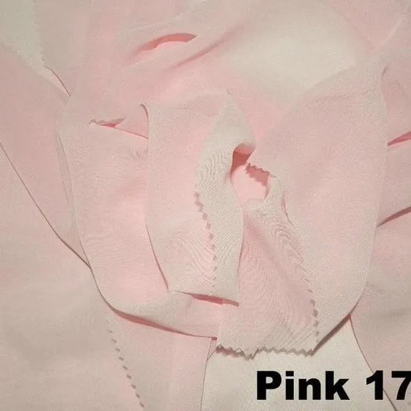 Chiffon Drapery Panels (54" Wide) / 73 Colors