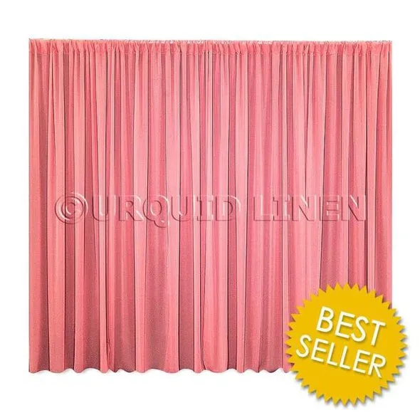 Chiffon Drapery Panels (54" Wide) / 73 Colors