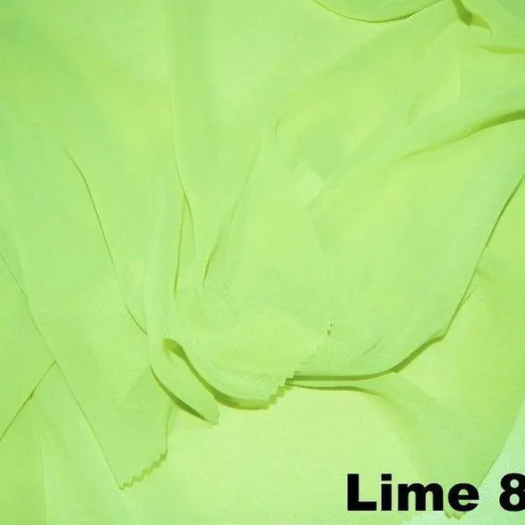 Chiffon Drapery Panels (54" Wide) / 73 Colors