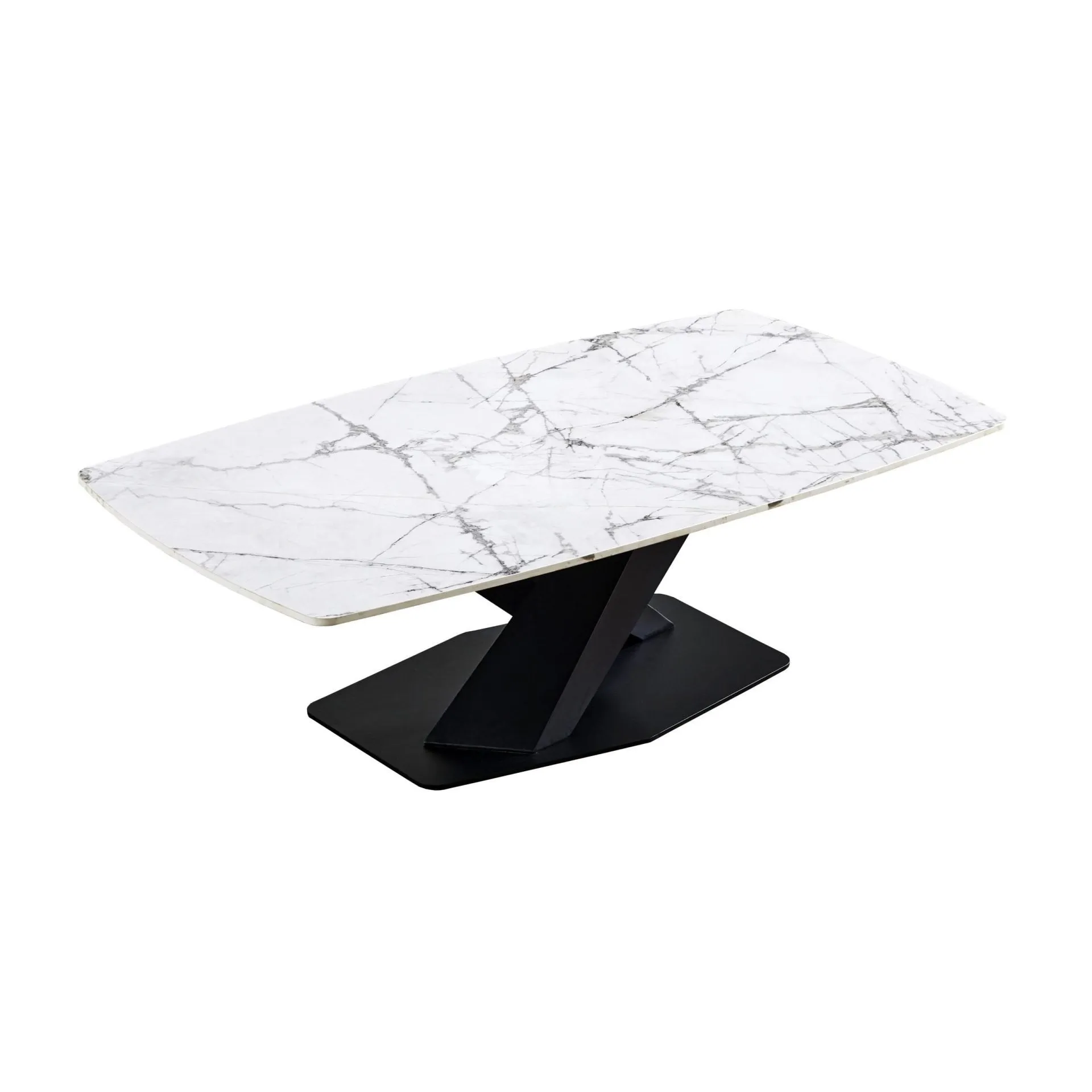 DANNY White Ceramic Coffee Table