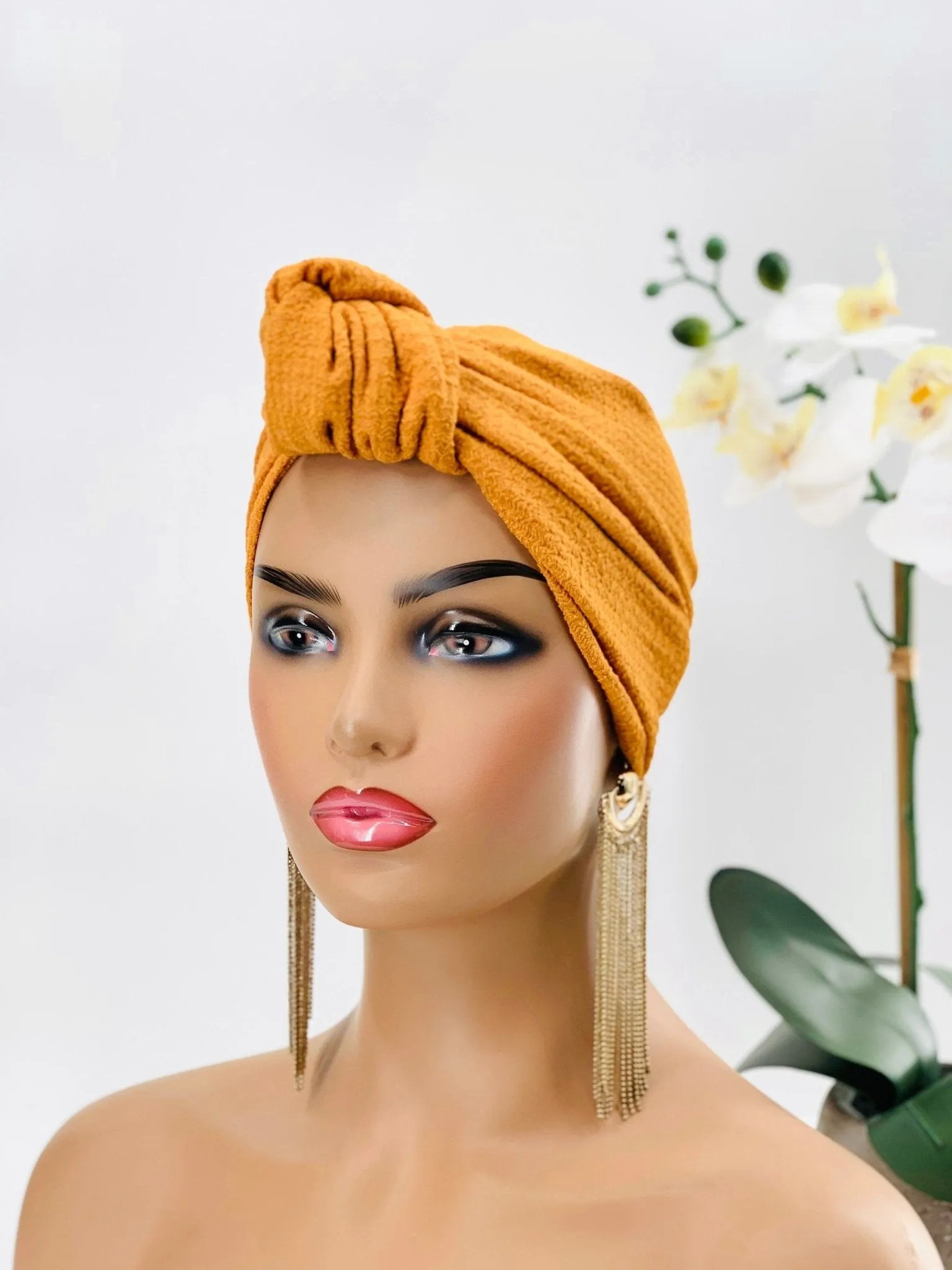 Dola Pretied Knotted Turban