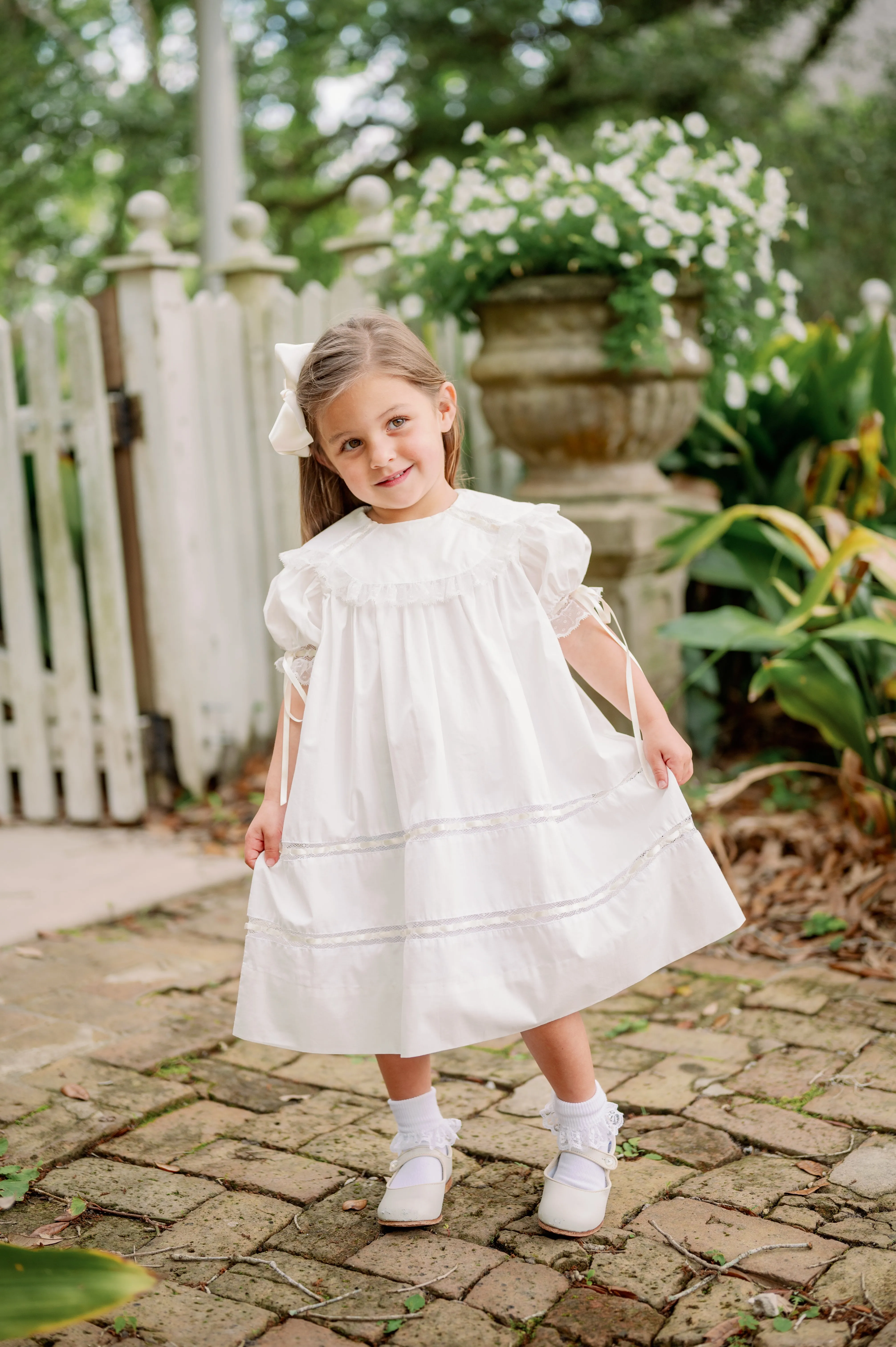 Donahue Dress- Classic White