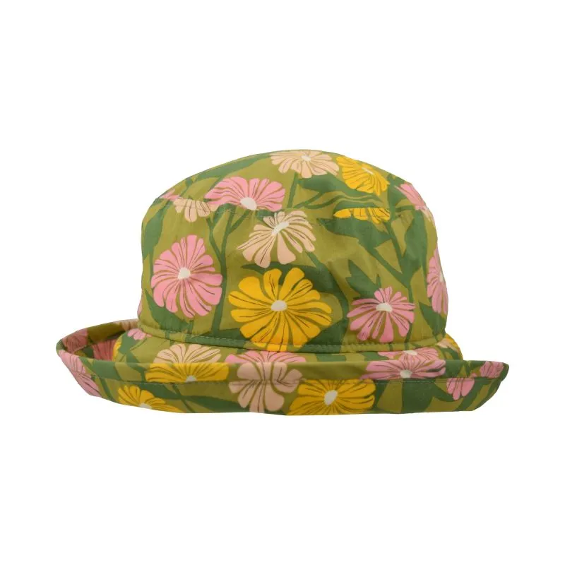 Garden Print Sun Protection Slouch Hat