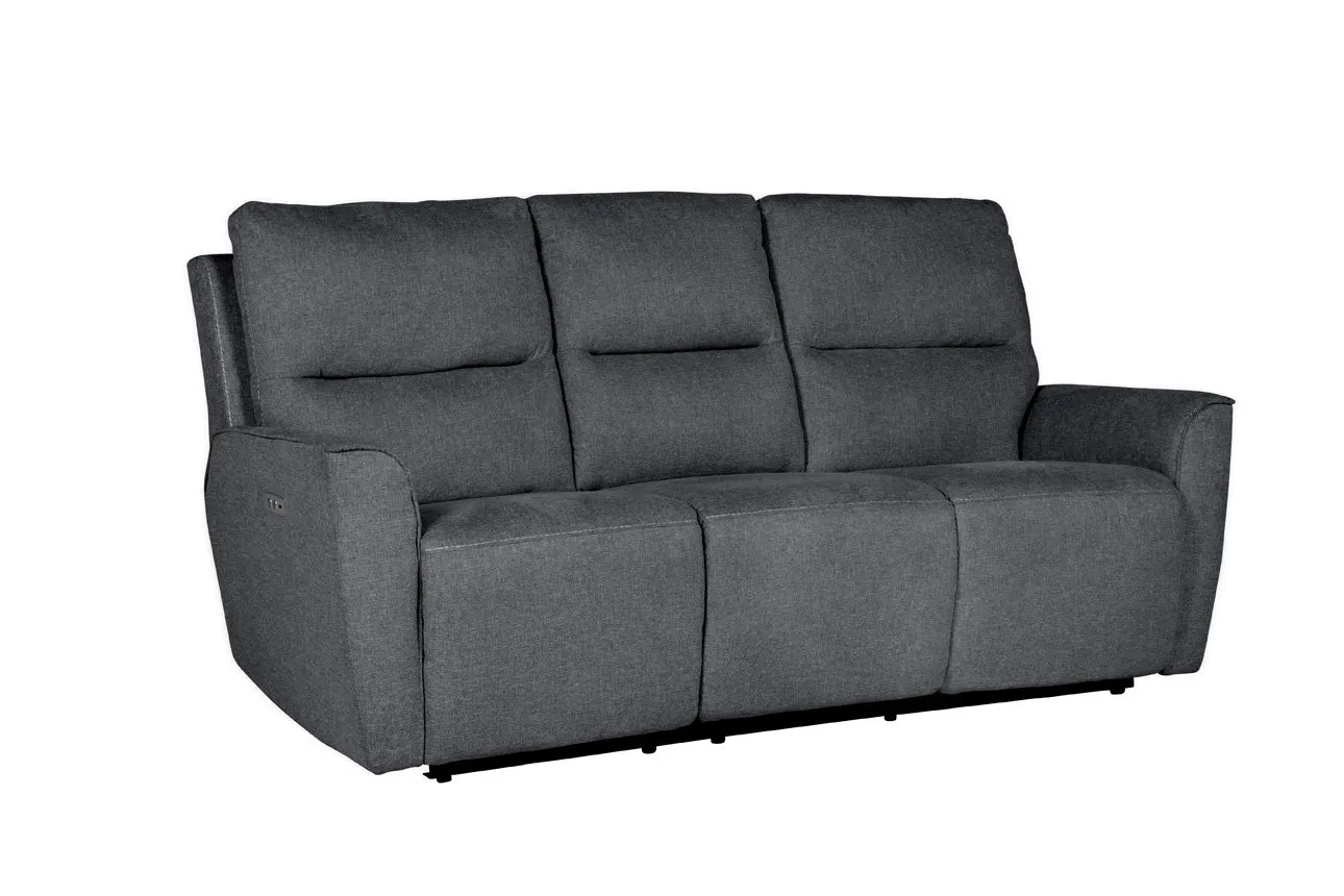 Harlington 3 Seater Sofa Charcoal Recliner