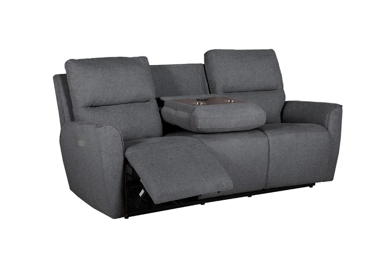 Harlington 3 Seater Sofa Charcoal Recliner