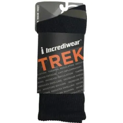 Incrediwear - Trek Socks Gray Large