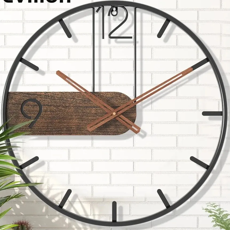 Iron Wall Clock