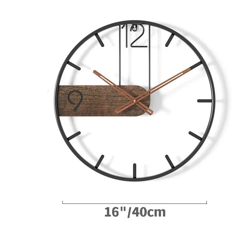 Iron Wall Clock