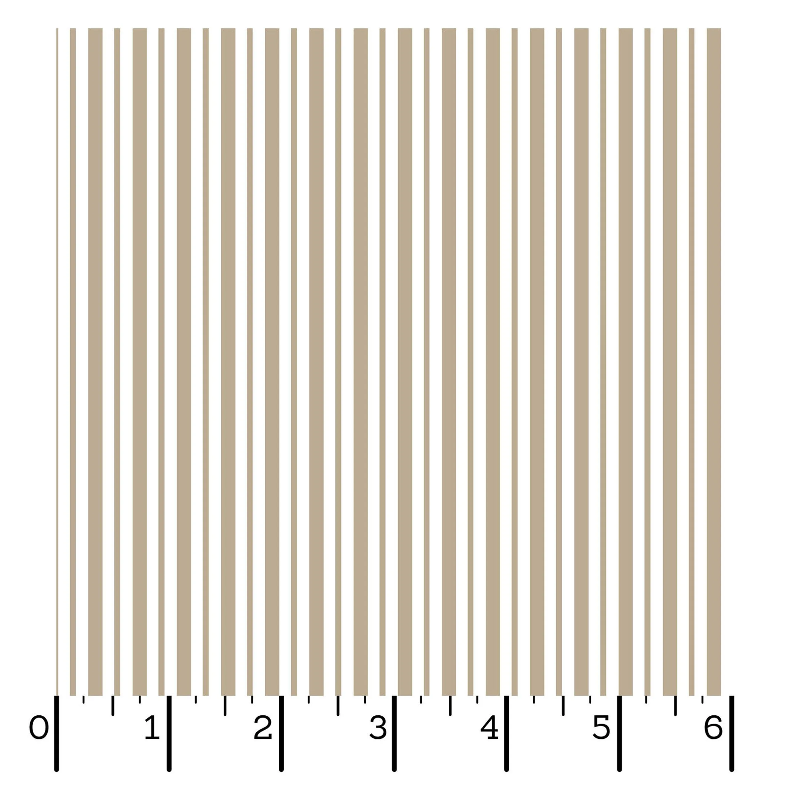 Kimberbell Basics Mini Awning Stripe Tan - Maywood Studio