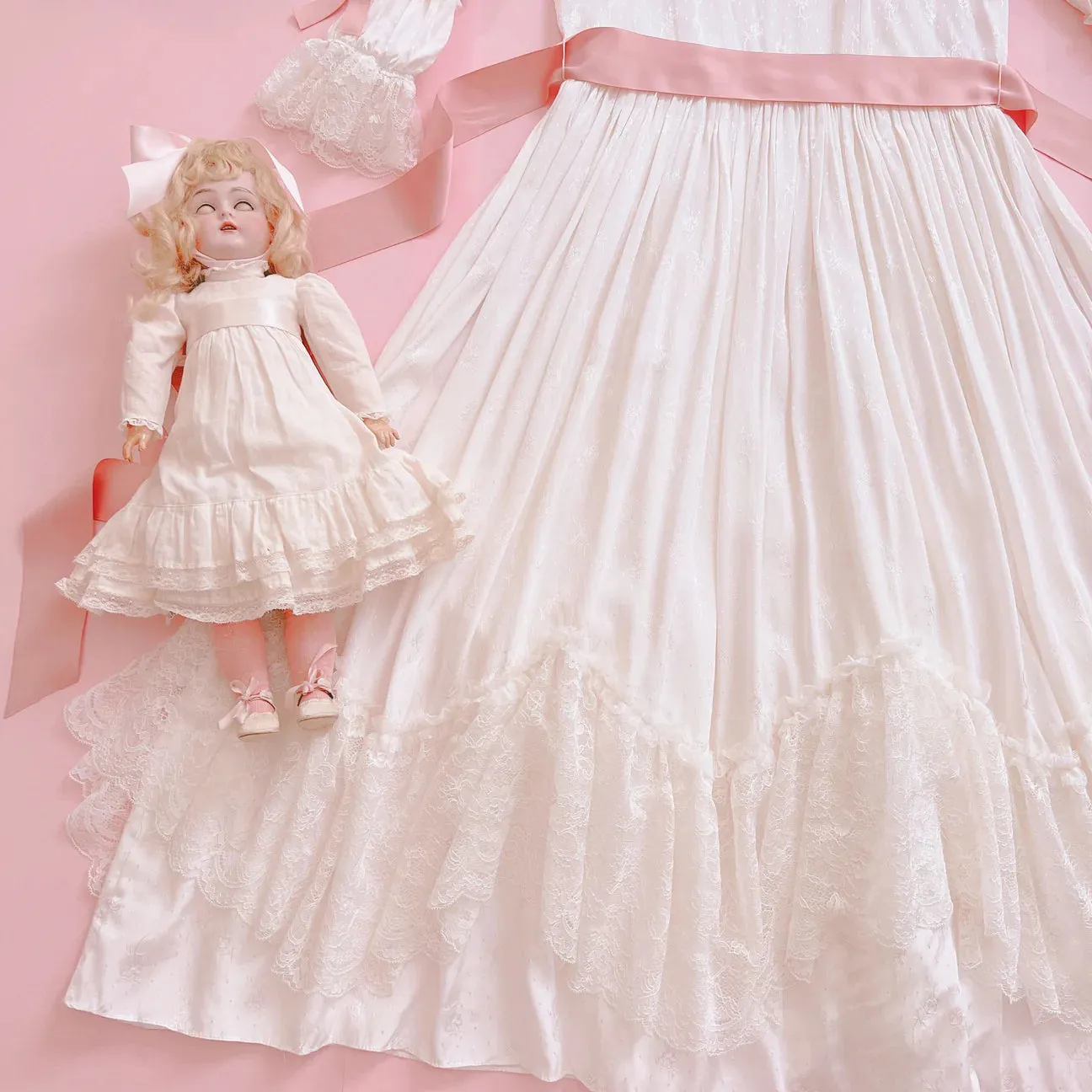 [Le Flacon] [Pre-order] 'French Doll' Rococo-inspired One-piece Dress