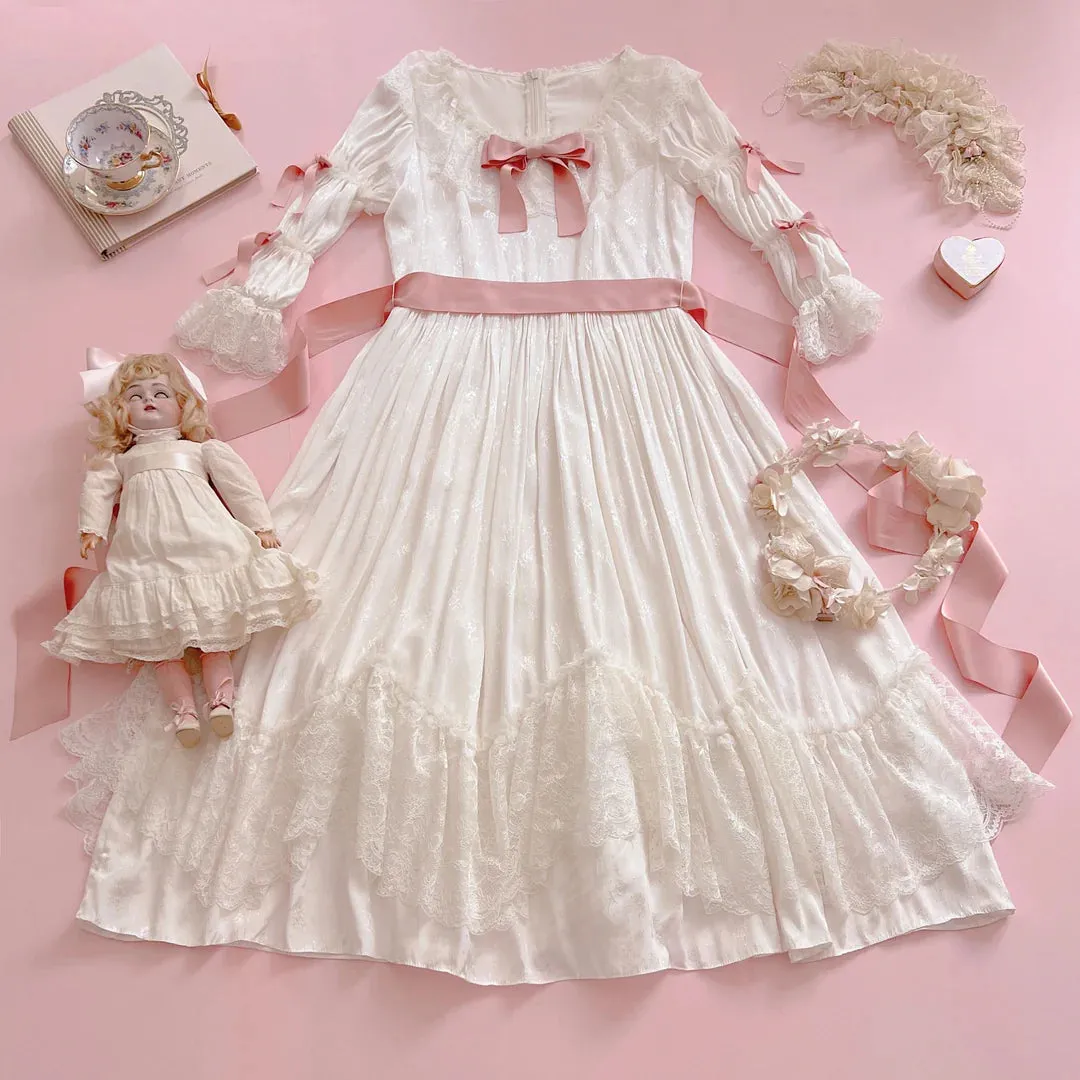 [Le Flacon] [Pre-order] 'French Doll' Rococo-inspired One-piece Dress