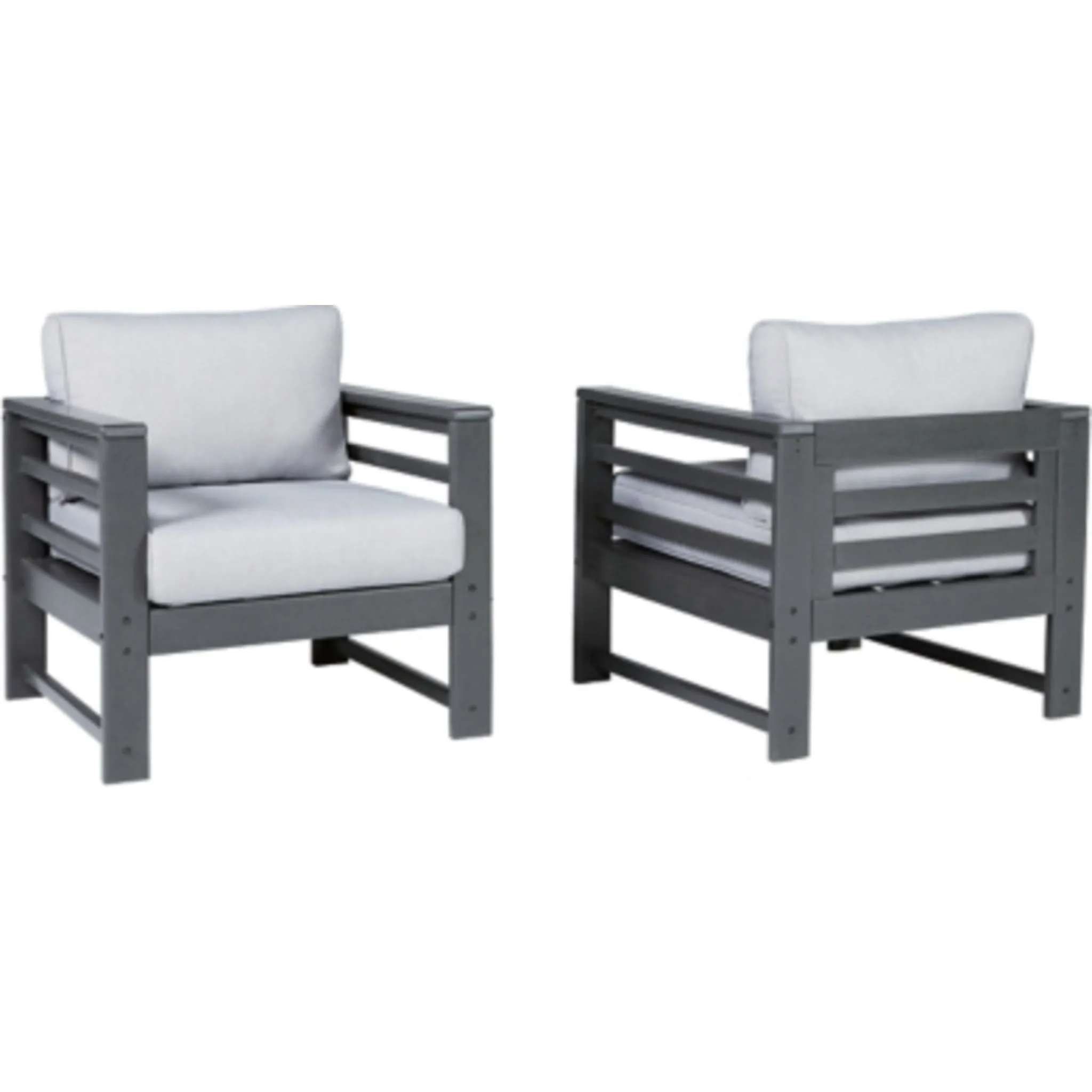 Outdoor Amora Lounge Chair with Cushion (set of 2)