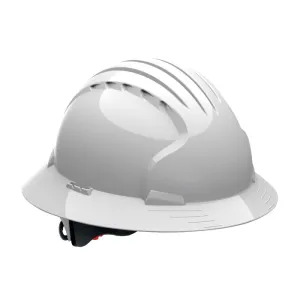 PIP Evolution Deluxe 6161 280-EV6161 Full Brim Hard Hat, 1 Each