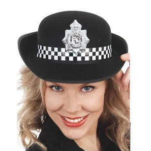 Police Woman Bowler Hat