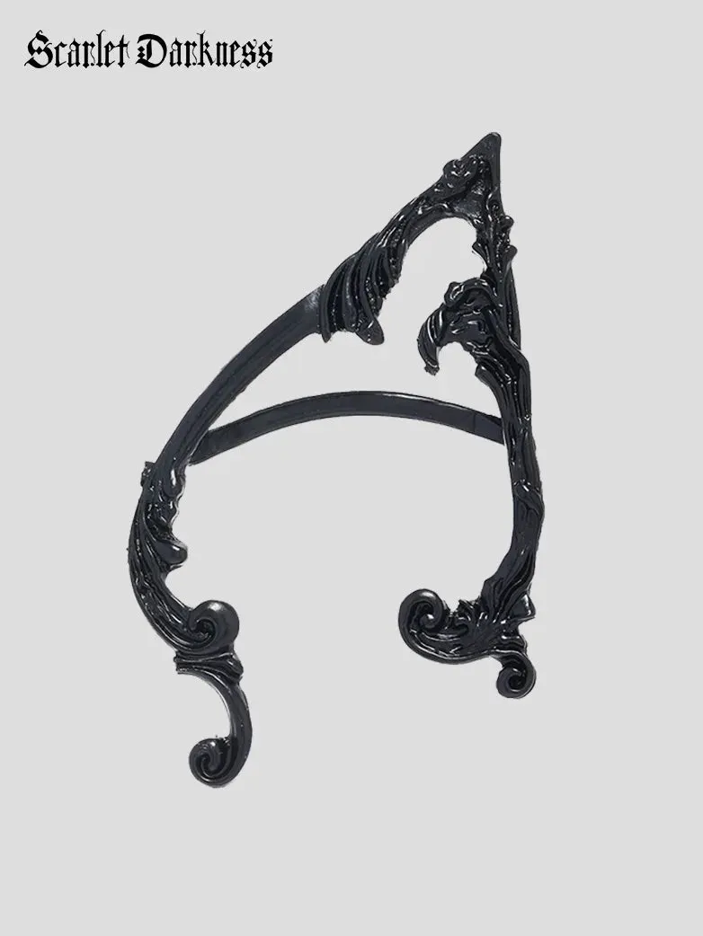 Punk Style Dark Elf Ear Hook Gothic Ear Clips