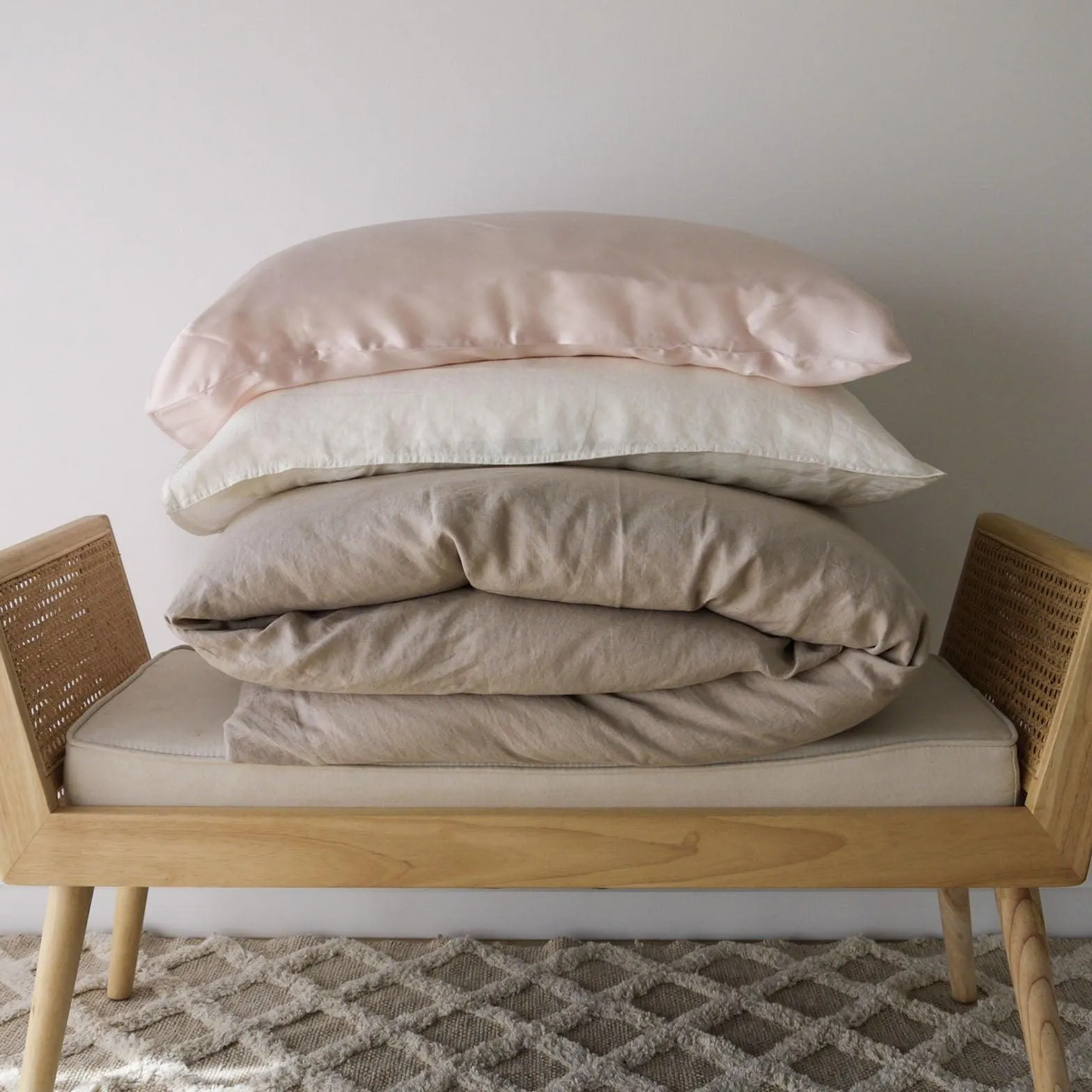 Pure Silk Pillowcase | Peony Pink