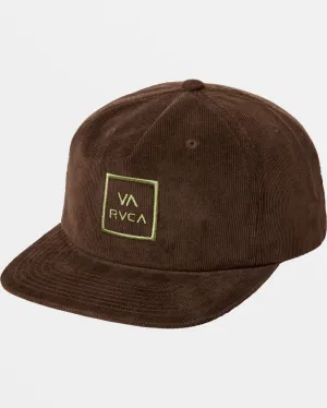 RVCA FREEMAN SNAPBACK HAT - CHOCOLATE