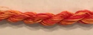 S-281 Maui Sunset - Dinky Dyes - 6 Stranded Silk Thread