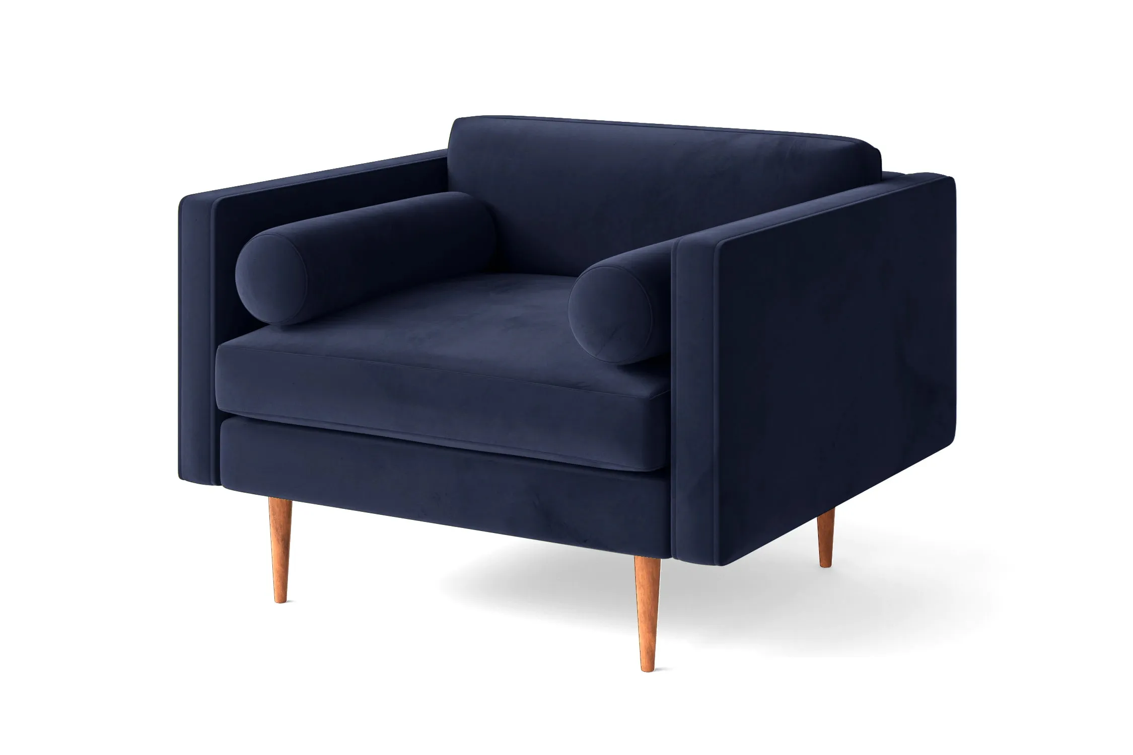 Salerno Armchair Dark Blue Velvet