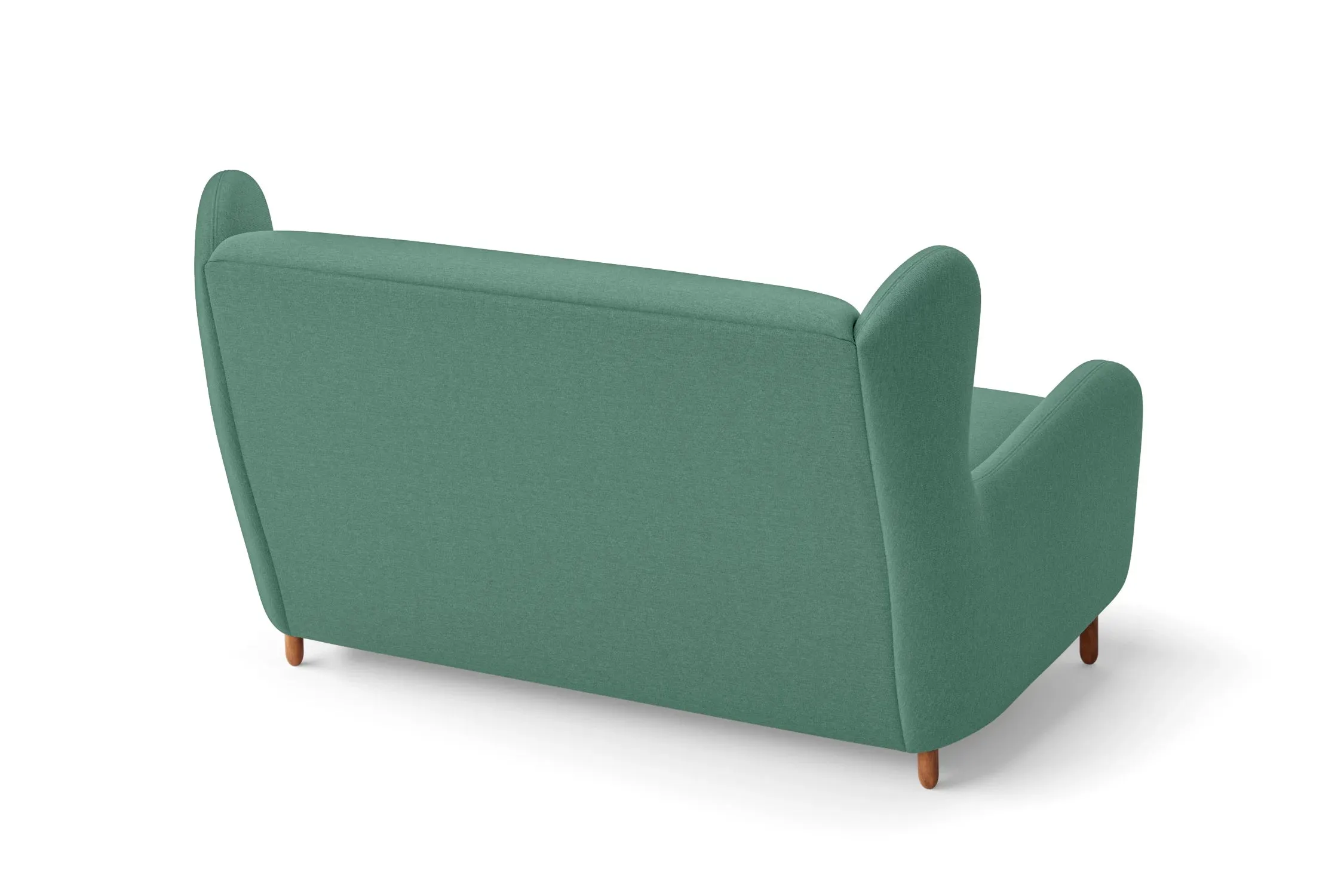 Sassari 2 Seater Sofa Mint Green Linen Fabric