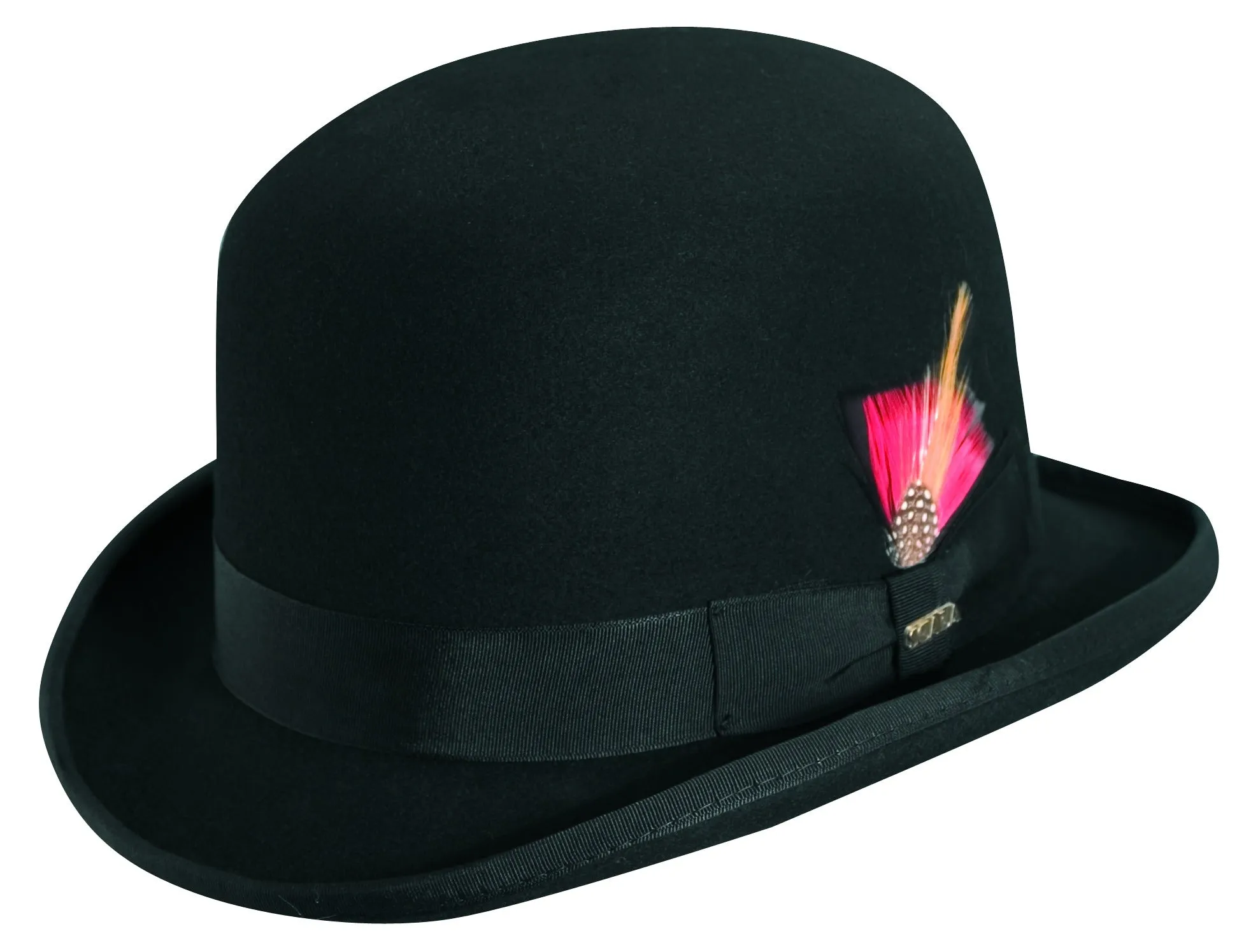 Scala Furlong Premium Wool Felt Derby Bowler