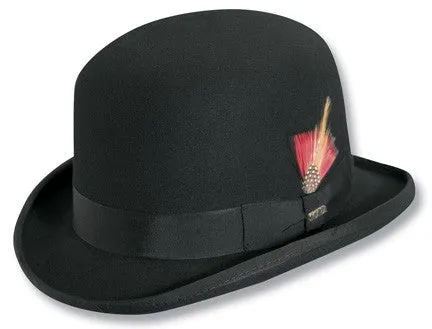 Scala Furlong Premium Wool Felt Derby Bowler