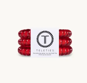 Scarlet Red Small Teleties