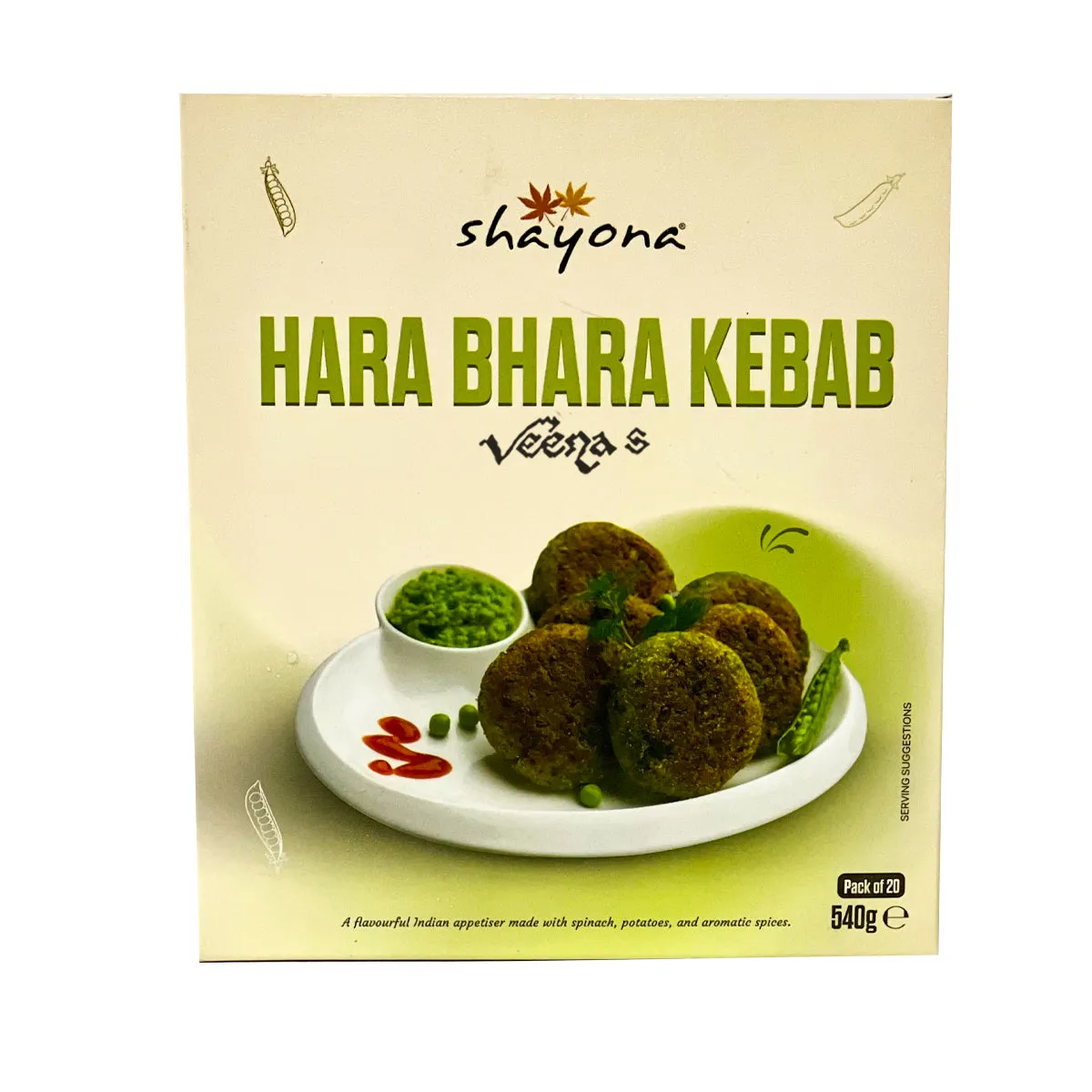 Shayona Hara Bhara Kebab 540g