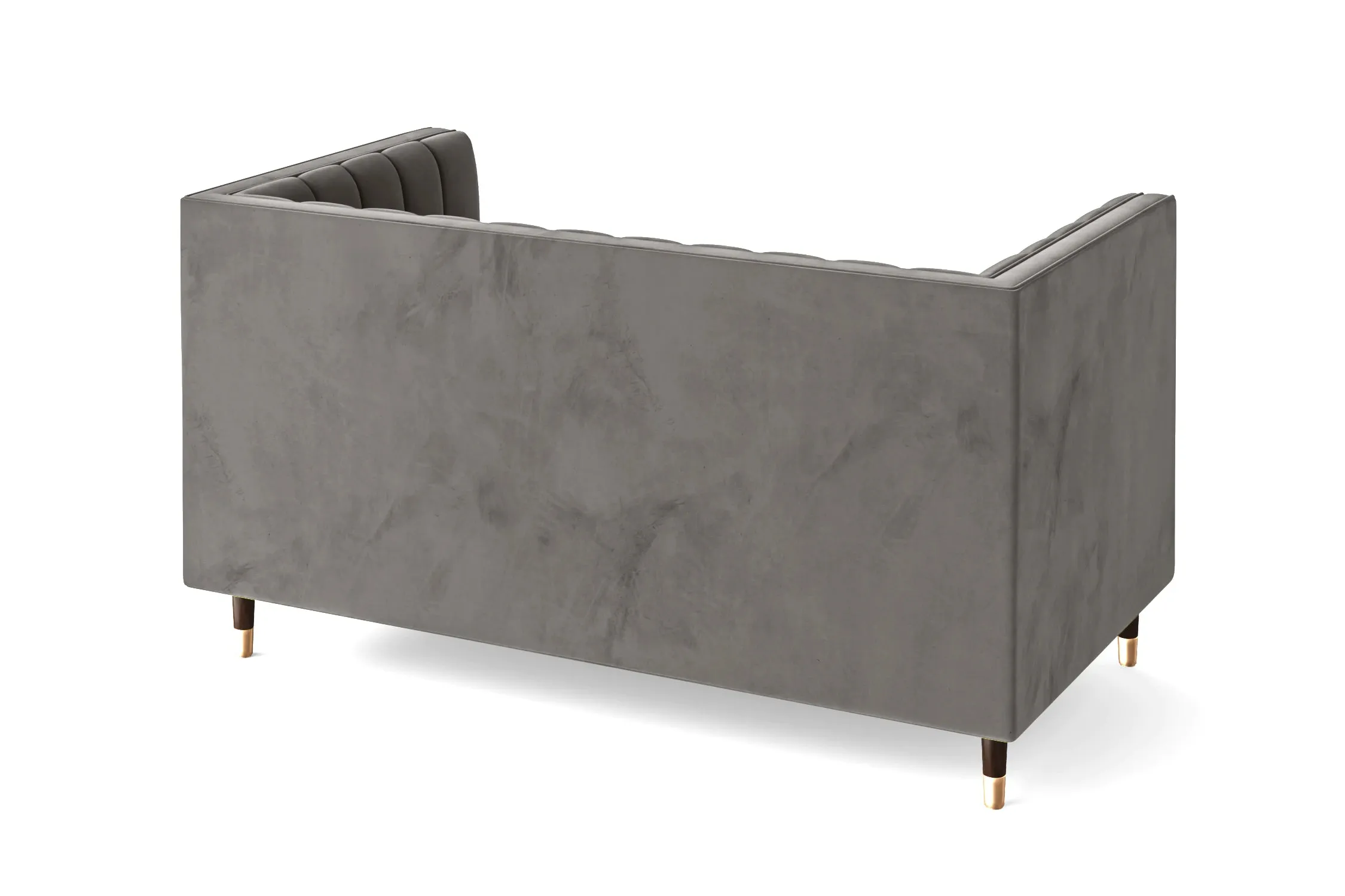 Tivoli 2 Seater Sofa Grey Velvet