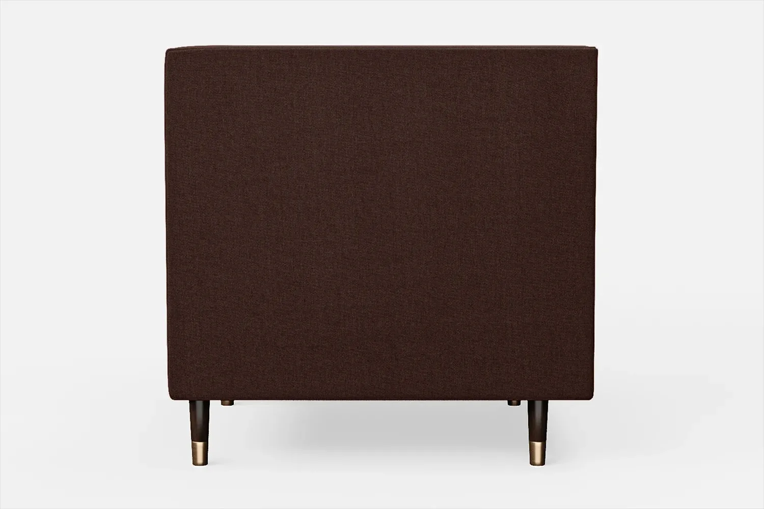 Tivoli Armchair Coffee Brown Linen Fabric