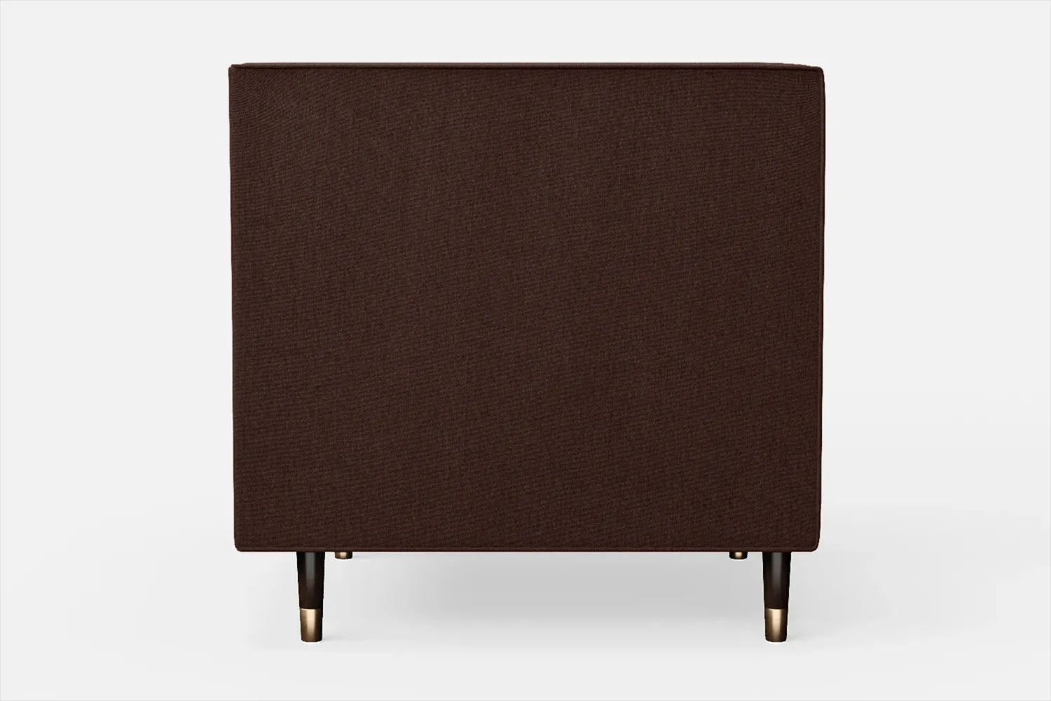 Tivoli Armchair Coffee Brown Linen Fabric